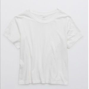 Aerie White Crop Top